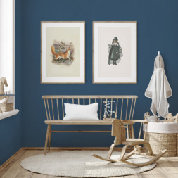 Краска Lanors Mons «Le Dieu Bleu» (Синий Бог), 252